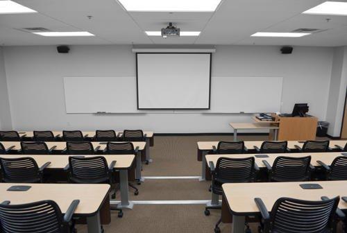 Class room Projector ceiling installation