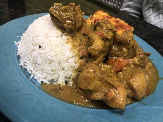 Curry chicken