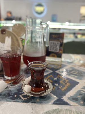 Turkish tea- unlimited refills