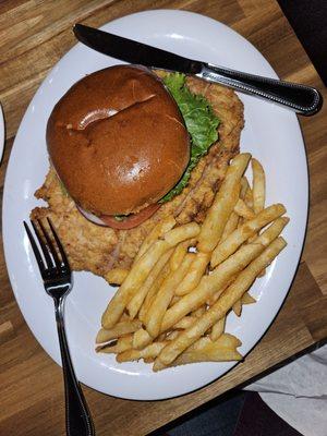 tenderloin and fries