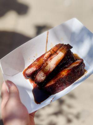 Back forty Texas bbq rib sampler