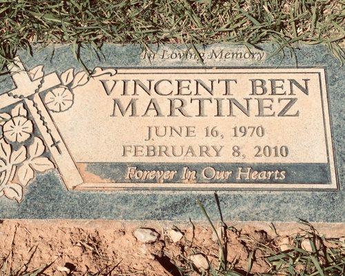 I captured the replies "Vincent," "Ben," "don't hate," "light," and "Jesus" at this grave. Clips to follow.