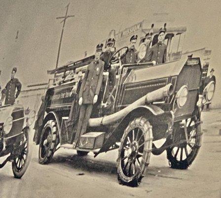 Bakersfield Fire Department at the beginning of WWII