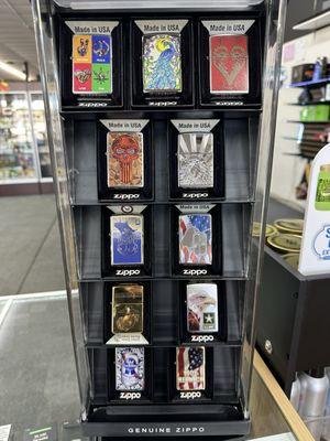 Some of the zippo lighters available