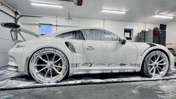 Porsche 911 GT3RS - 
 Touchless and Safest Wash Methods Available Your Next Wash