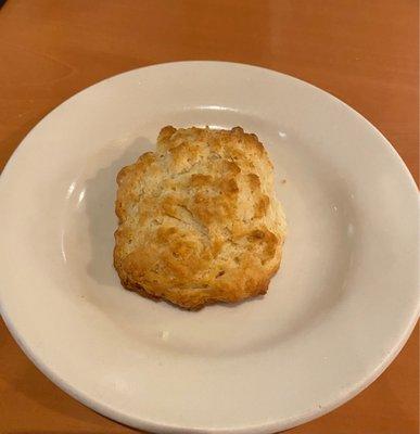 Complimentary biscuit. Southern style