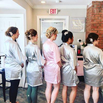 #SquadGoals #bridetribe All inclusive experience at Philip Edward Salon!