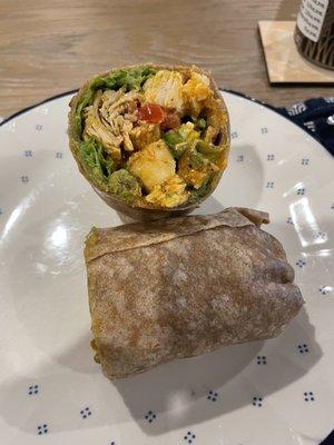 Regular Wheat Wrap Chicken & Guacamole