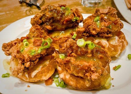 Chicken & waffles