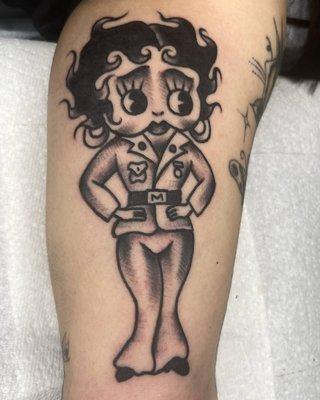 Betty Boop by Mikey Cortez