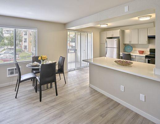 Dining and Kitchen Area