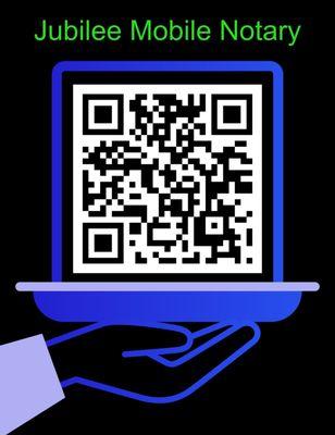 Jubilee Mobile Notary of Livermore Website QR Code