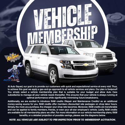 The Best Vehicle Membership in the Country.