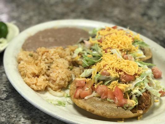 Delicious! Love the puffy tacos