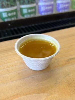 Turmeric Shot - made fresh samples for tasting!