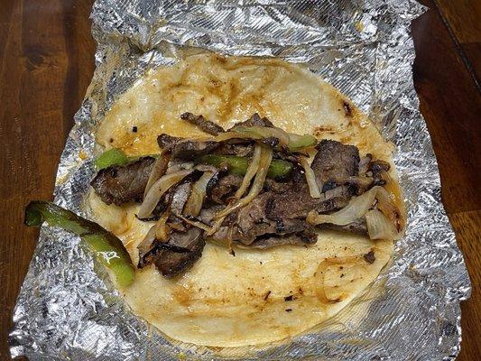 Beef Fajita Taco