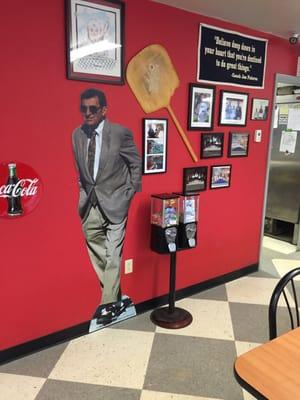 This place loves Joe Paterno and sports celebs in general.