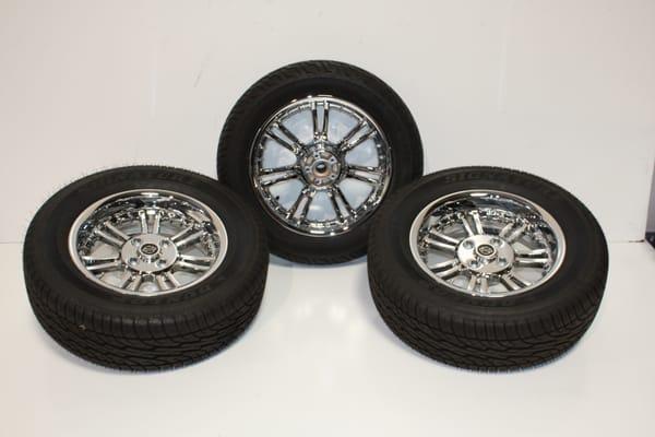 Rims for my Tri Glide.  So sweet!