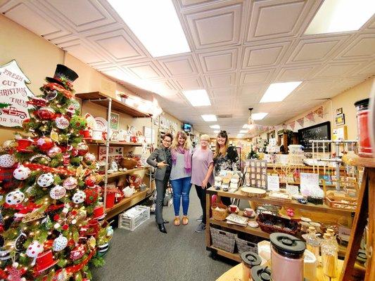 Inside the beautiful store with the amazing wonderful owners Katie and Suzie family owned business of over 5 years