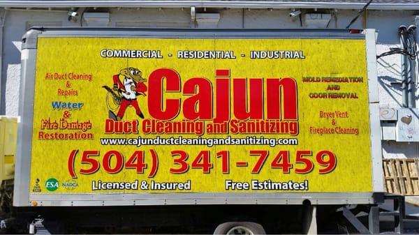 Cajun Duct Cleaning and Sanitizing