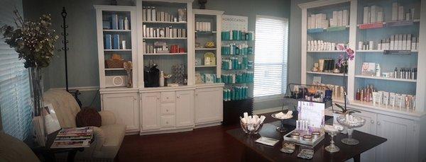 Skin Solutions Spa carries Dermalogica, Eve Taylor, Moroccan Oil, Surface, and Goldwell Products