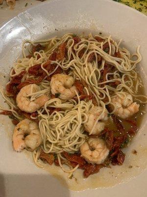 This is the Shrimp Scampi Special that I got.