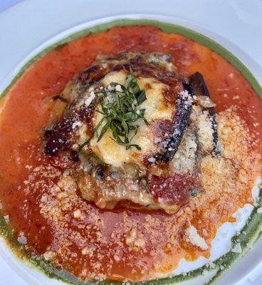 Eggplant Parmesan is fabulous!