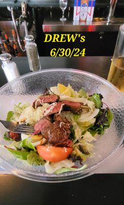 STEAK SALAD $10.95