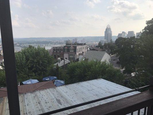 Awesome patio view.