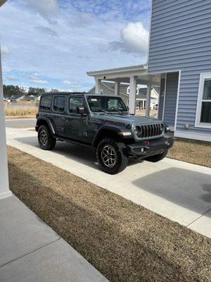 Our new Jeep Rubicon