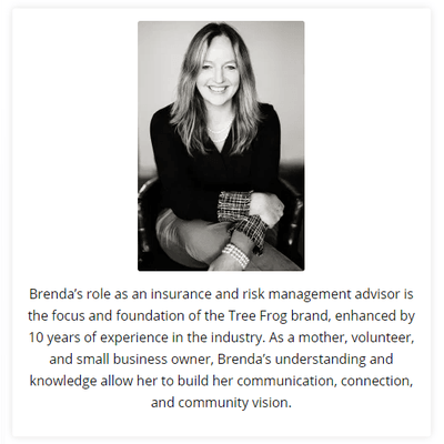 Meet Brenda Payne: https://treefroginsurance.com/about/