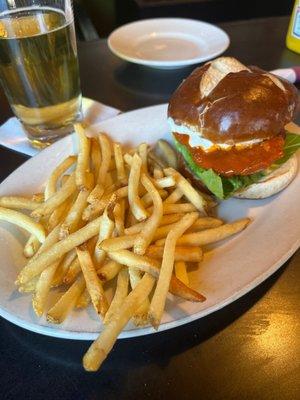 Grilled Buffalo Chicken Sandwich