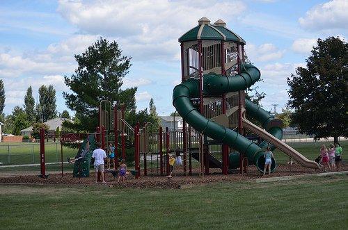 Awesome playground (photo by City of North Liberty)