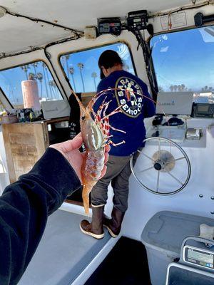 Captain Andy Saraspe on vessel Sarah Renee