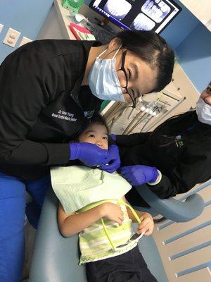 Awesome dentist @ Evergreen Pediatric Dentist