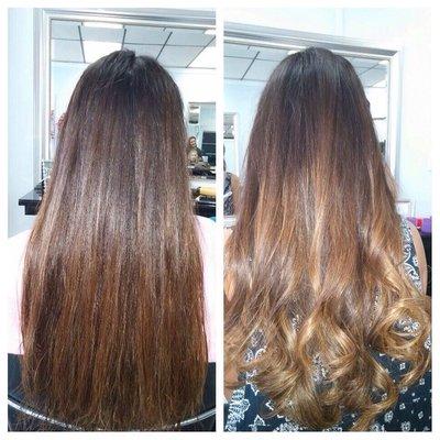 Balayage ombré style by MJ