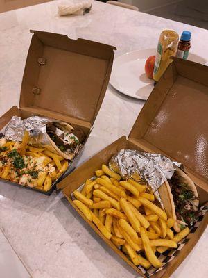 Beef Shawarma & Traditional Gyro