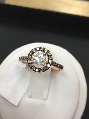 Rose gold ring