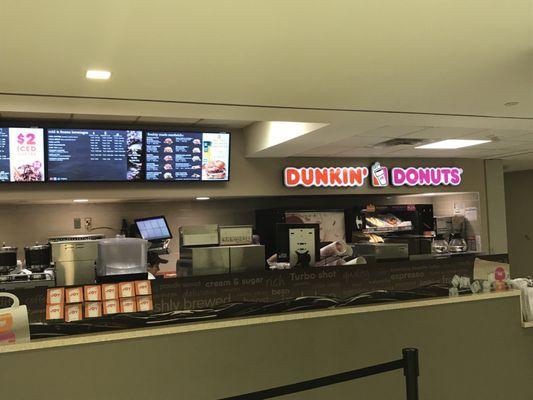 Dunkin' Donuts in the Library of Congress Madison Building.