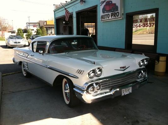 '58 Impala at Auto Pro.