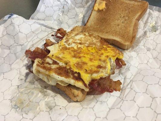 Bacon, egg, and cheese