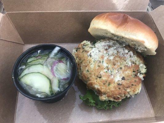 Crab cakes at Beaches pool bar and grill, Disney's grand Floridian Resort and spa, Orlando