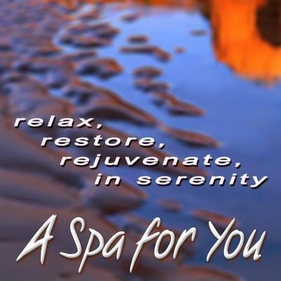 A Spa for You Sedona Day Spas offers Sedona's best individualized massage, body wraps and facial sessions ... in serenity