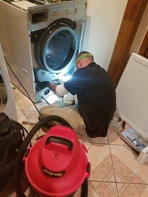 working on a LG front Load washer