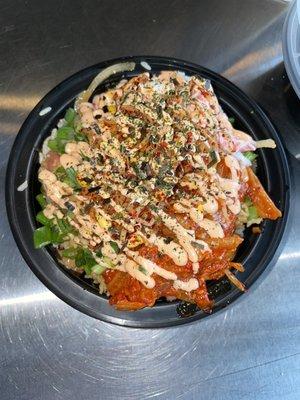 Create Your Own Large Poke Bowl