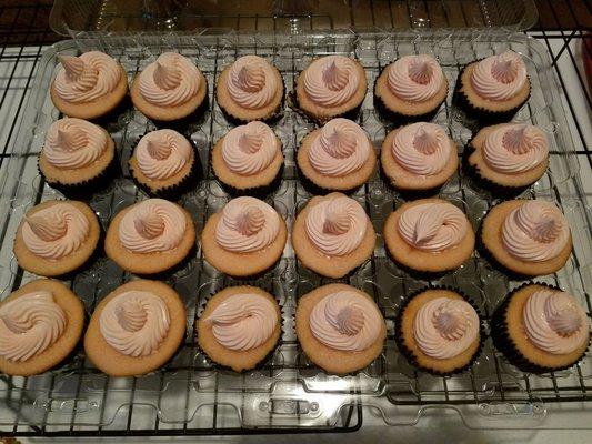 Strawberry/Lemon Cupcakes