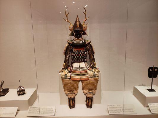 Samurai Armor With Ando-Family Crest.