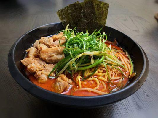 Fried Chicken Curry Ramen