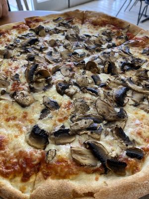 Mushroom pizza