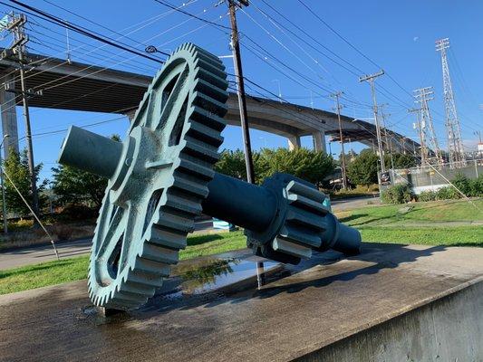 West Seattle Bridge and a mighty bridge gear.